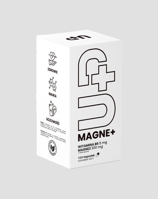 Komplettera Up Magne + magnesium med aktiv form av vitamin B6 UP Health Pharma 120 kapslar - 1
