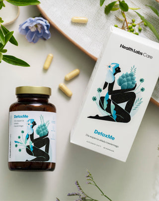 Kosttillskott som stöder matsmältningssystemet DetoxMe Health Labs Care 90 kapslar - 2
