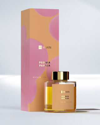 HiSkin Peony Papaya Doft Naturliga rottingpinnar Glasflaska Aromadiffusor - 1