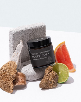 Sandelträ Body Mousse med grapefrukt och bergamott MGlife - 3
