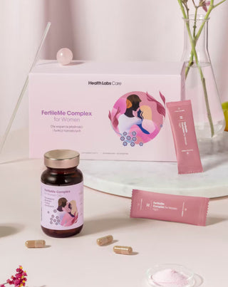 Fertilitetsstödtillskott för kvinnor FertileMe-komplex för Women Health Labs Care - 2