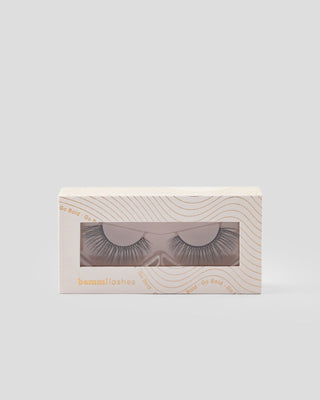 Lösögonfransar på en 2D-remsa för upprepad användning, mycket mjuka Go Bold Bamm!Lashes - 1