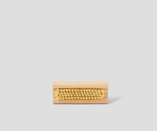 Hand- och nagelborste rektangulär ram och naturlig agavefiber nr 10 Hhuumm - 4