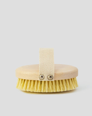 Naturligt trä och agavefiber nr 1 Hhuumm torr kroppsmassageborste - 1