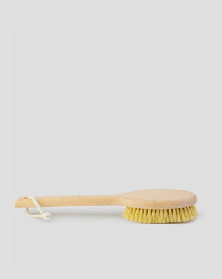Kroppsmassageborste med naturlig agavefiber och med förlängt handtag nr 5 Hhuumm - 1