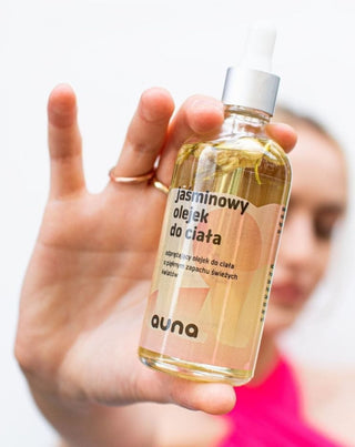 Jasmine kroppsolja med naturliga oljor och vitamin E Auna - 3