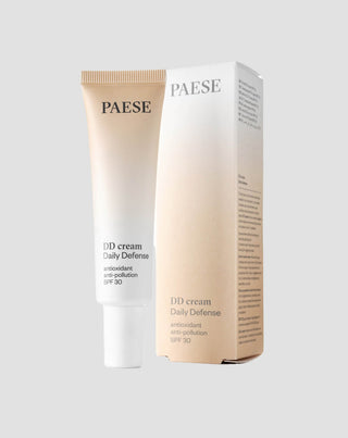 Färgkräm DD med SPF 30 filter 4W gyllene beige subtilt upplysande Paese - 1