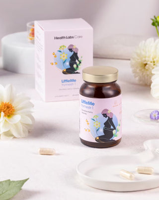 Tillägg för att stödja normal utveckling av graviditeten LittleMe Trimester 1 Health Labs Care 60 kapslar - 2