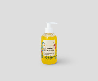 Mild badvätska för barn Natural Mega Foam med havtornsolja Alternativ Natur - 1