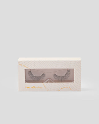 2D konstgjorda ögonfransar för upprepad användning, resistenta mot deformation, Naturally Fab Bamm!Lashes - 1