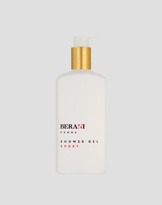 Natural Sport Shower Gel för att rengöra huden efter ett intensivt träningspass Berani Femme - 1