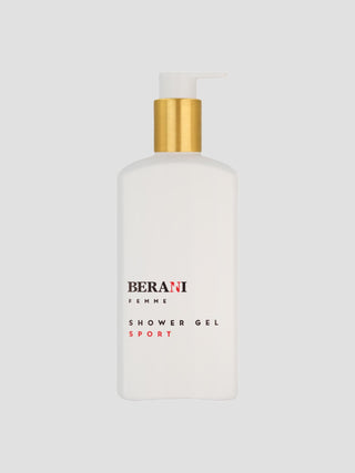 Natural Sport Shower Gel för att rengöra huden efter ett intensivt träningspass Berani Femme - 1
