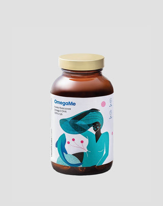 Kosttillskott med Omega 3-fettsyror EPA och DHA från fisk OmegaME Health Labs Care 60 kapslar - 1
