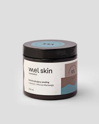 Avgiftande peeling med Dödahavslera Mel Skin