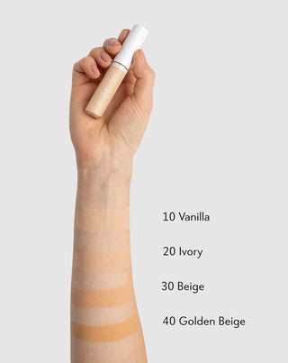Concealer under ögonen för att eliminera fina rynkor 40 gyllene beige löp för skydd Paese