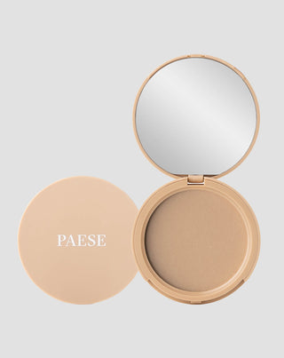 Belysande täckande Pressat ansiktspulver Färg 1C Varm Beige Illuminating Paese - 1