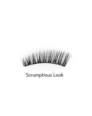 Lösögonfransar på en 2D-remsa för upprepad användning Scrumptious Look Bamm!Lashes