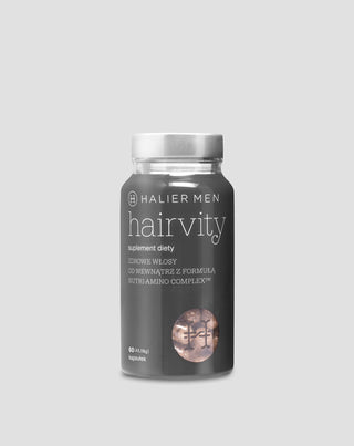 Håravfallstabletter för män mot skallighet Hairvity Men Halier 60 kapslar - 1