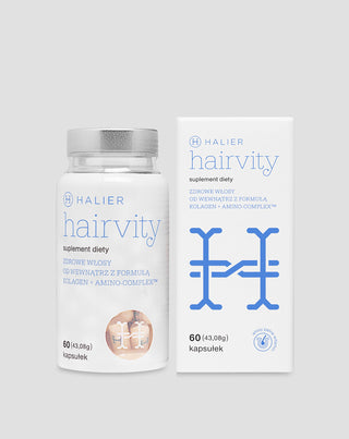 Hairvity Halier tabletter för kvinnor mot håravfall och tillväxt, 60 kapslar - 3