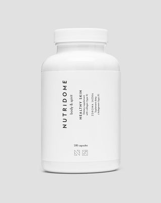 Kollagen typ II tabletter för frisk hud Nutridome 180 kapslar - 1