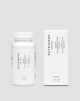 Mumio 20% fulvinsyror med piperin för immunitet och energi Nutridome 60 kapslar_2 - 2
