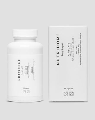Omega-3 Nutridome för immunförsvaret och en väl fungerande hjärna, hjärta och syn 660 mg EPA 440 mg DHA/dag 60 st. - 3