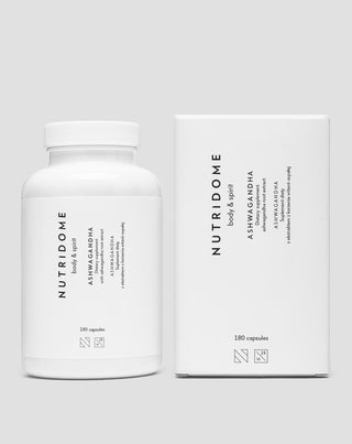 ashwagandha indisk ginseng tabletter för stressreducering nutridome 180 kapslar_2 - 3