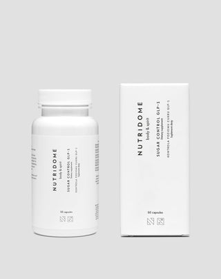 Kosttillskott för viktminskning och aptitkontroll, blodsockernivåkontroll GLP-1 Nutridome 60 st. - 2