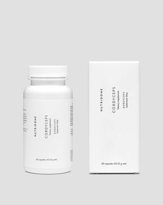 Kordycepsextrakt 1200 mg 7% kordicepssyra Energi och Immunförsvar Nutridome 60 kapslar - 2