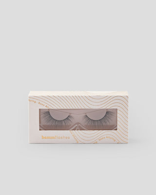 Sååå lockande Bamm!Lashes 2D lösögonfransar på en remsa för upprepad användning - 1