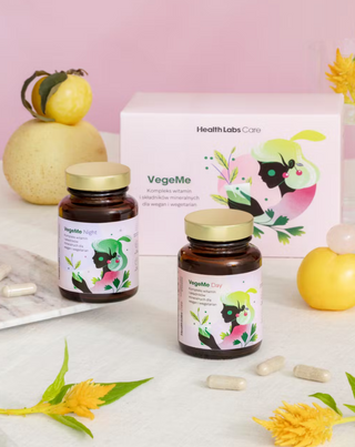 Vitaminkomplex för veganer och vegetarianer VegeMe Health Labs Care 60 kapslar - 2