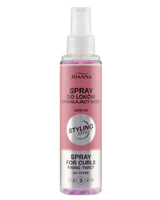 Curl lock fixeringsspray med UV-filter Styling Effect Joanna - 1