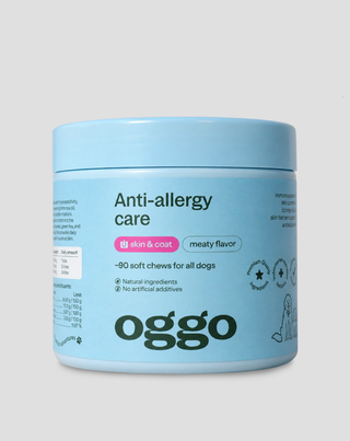 Kompletteringsfoder för allergi och känslig hud för hund Anti-Allergy Care Oggo 180 g