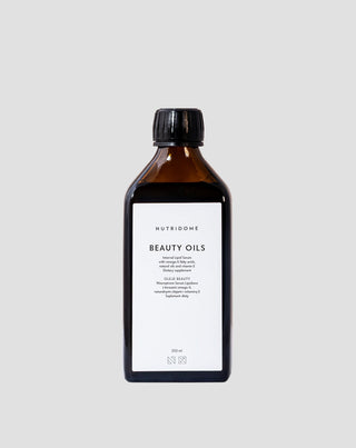 Drickbara oljor för huden med Omega-6 och Vitamin E Beauty Nutridome 250 ml