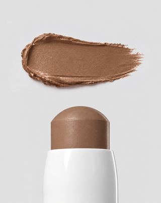 Bronzer i stift för ansiktet naturlig solkysst effekt och precis konturering Praline Nutridome