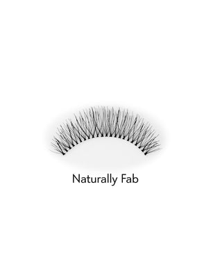 2D konstgjorda ögonfransar för upprepad användning, resistenta mot deformation, Naturally Fab Bamm!Lashes - 2