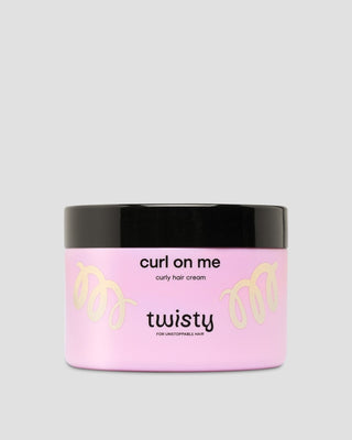 Lockkräm bra för styling av lockigt hår med Twisty lin och havreextrakt - 1