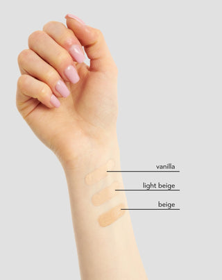 CC täckande ansiktskräm SPF 48 med kollagen och naturliga oljor 03 Beige Nutridome - 2