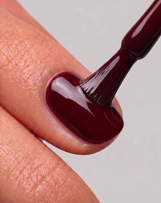 Hybridlack för naglar UV/LED Cherry Chocolate 017 Nutridome - 3