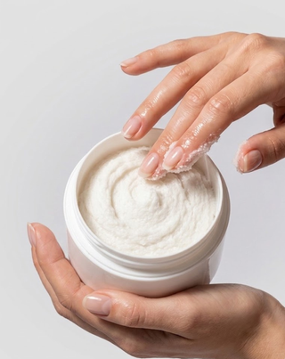 Sockerpeeling scrub för kroppen som jämnar ut huden Nutridome 250 g - 4