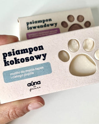 Kokosschampo för tvätt av tassar och hela husdjuret Auna For Fauna_3 - 3