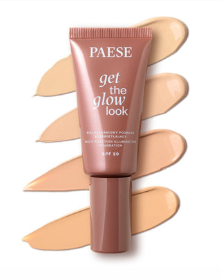 Multi-tasking lättviktig uppljusande foundation för en glödande look Paese - 2