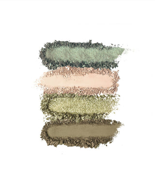 Palett med fyra metalliska ögonskuggor daily vibe palette Paese - 3