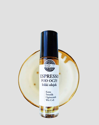 Lätt anti-aging ögonolja med eldfluga och gurkört Espresso BIOUP - 2