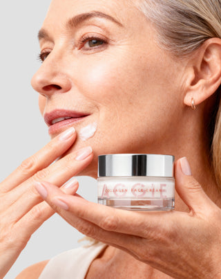 Ansiktskräm för mogen hud med kollagen, hyaluronsyra och E-vitamin för kvinnor 50+ Aggie - 2