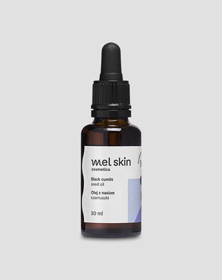 Svart kumminolja för aknebenägen hud Mel Skin - 1