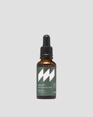 Monolit skäggolja med arganolja och E-vitamin som mjukgör och ger näring åt skägget. - 1