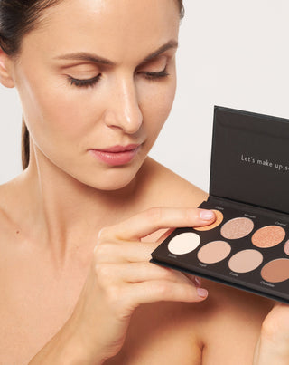 Palett med 10 skimrande och matta ögonskuggor Delicious Eyeshadow Palette Nutridome - 2