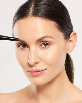 Svart ögonbrynsvax i penna med ricinolja med lamineringseffekt Nutridome - 2