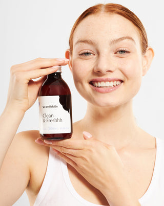 Smilebite munvatten med mintsmak och anti-karies effekt - 2